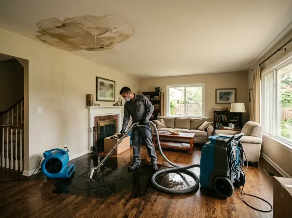 attic-pipe-burst-ceiling-drip-008 — frequently asked questions, Water Damage Restoration & Carpet Care in Bozeman, MT